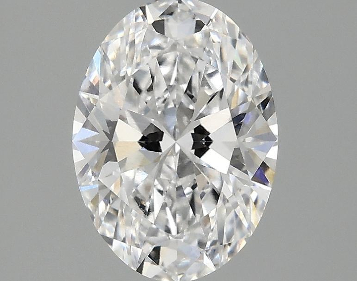 1.55 Carat Oval Shaped Ideal Cut VVS2 IGI Certified Lab Grown Diamond