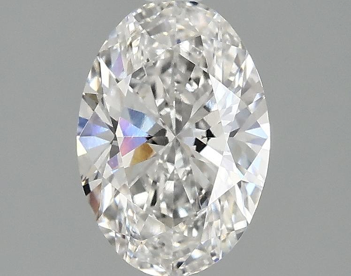 1.28 Carat Oval Shaped Ideal Cut VVS1 IGI Certified Lab Grown Diamond