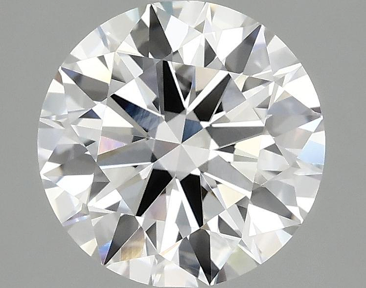2.54 Carat Round Shaped Ideal Cut VVS2 IGI Certified Lab Grown Diamond