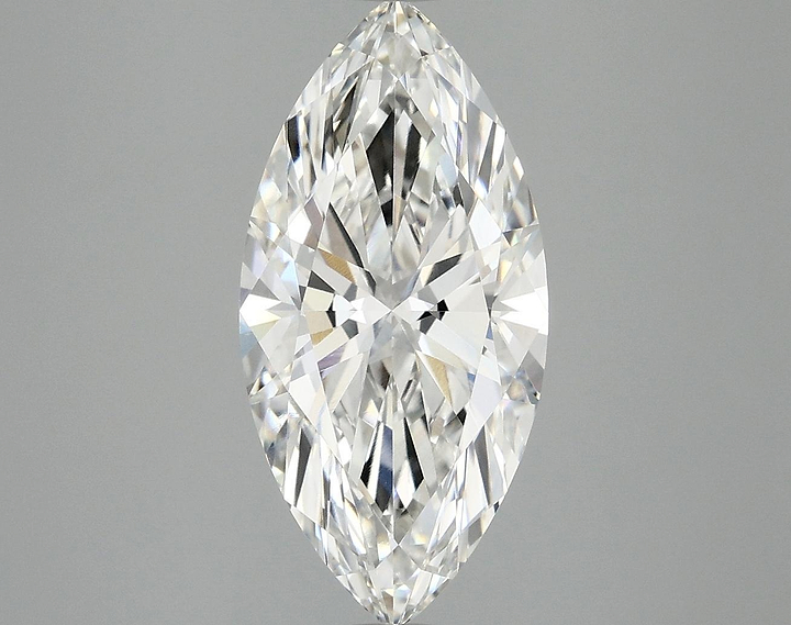 3.1 Carat Marquise Shaped Excellent Cut VVS2 IGI Certified Lab Grown Diamond