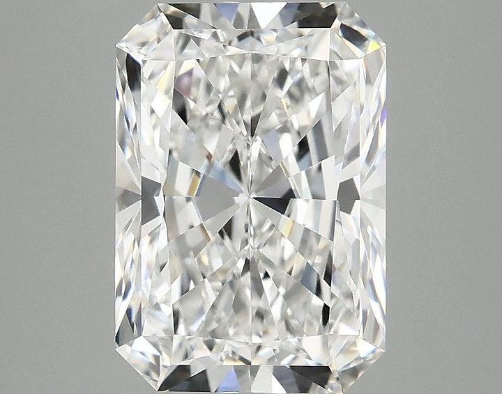 4.08 Carat Radiant Shaped Ideal Cut VVS2 IGI Certified Lab Grown Diamond