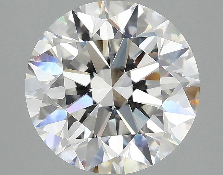 3.09 Carat Round Shaped Excellent Cut VVS2 IGI Certified Lab Grown Diamond