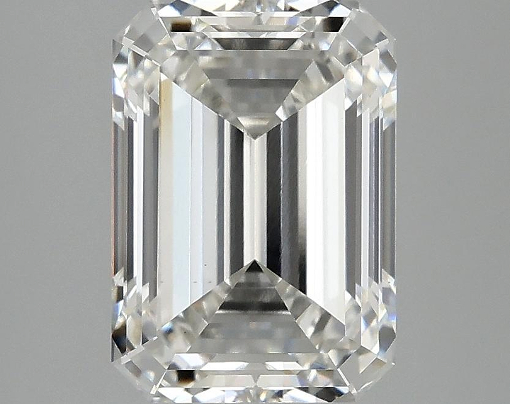 3.06 Carat Emerald Shaped Ideal Cut VS1 IGI Certified Lab Grown Diamond