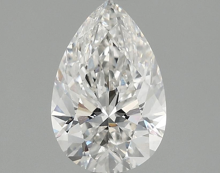 1.56 Carat Pear Shaped Excellent Cut VS1 IGI Certified Lab Grown Diamond