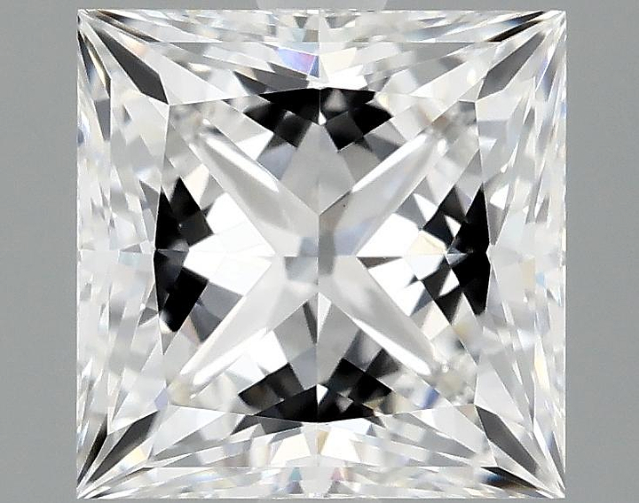 2.1 Carat Princess Shaped Ideal Cut VVS2 IGI Certified Lab Grown Diamond