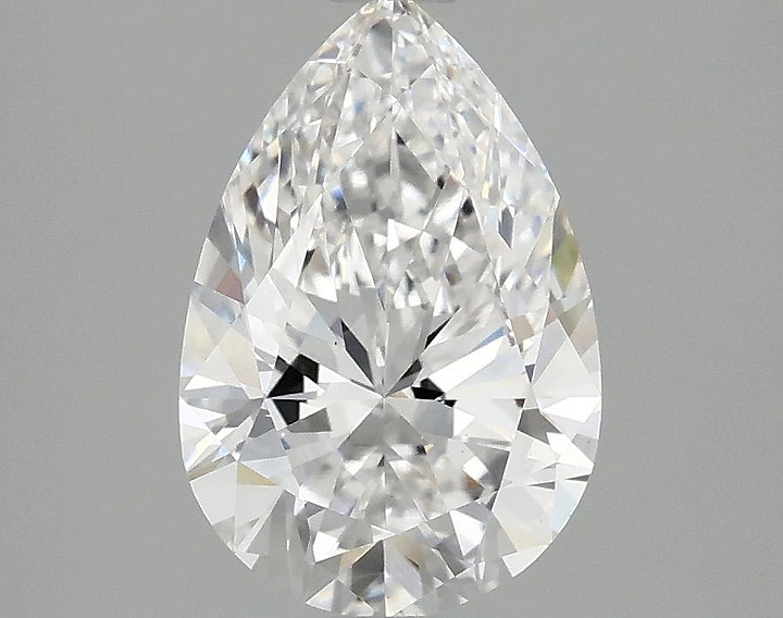 2.09 Carat Pear Shaped Excellent Cut VS1 IGI Certified Lab Grown Diamond