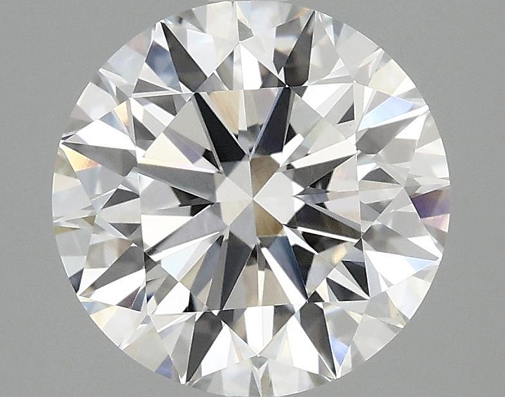 3.03 Carat Round Shaped Ideal Cut VVS2 IGI Certified Lab Grown Diamond