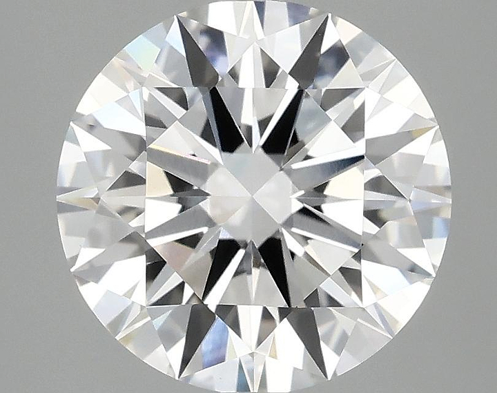 3.09 Carat Round Shaped Ideal Cut VVS2 IGI Certified Lab Grown Diamond