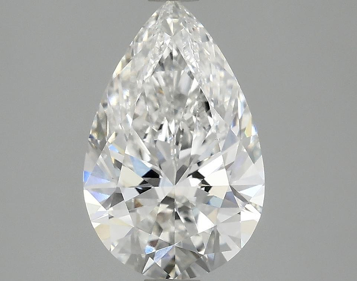 2.1 Carat Pear Shaped Ideal Cut VS1 IGI Certified Lab Grown Diamond