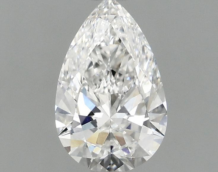 0.98 Carat Pear Shaped Ideal Cut VVS2 IGI Certified Lab Grown Diamond
