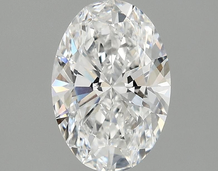 1.56 Carat Oval Shaped Ideal Cut VVS2 IGI Certified Lab Grown Diamond