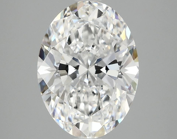 3.01 Carat Oval Shaped Excellent Cut VVS2 IGI Certified Lab Grown Diamond