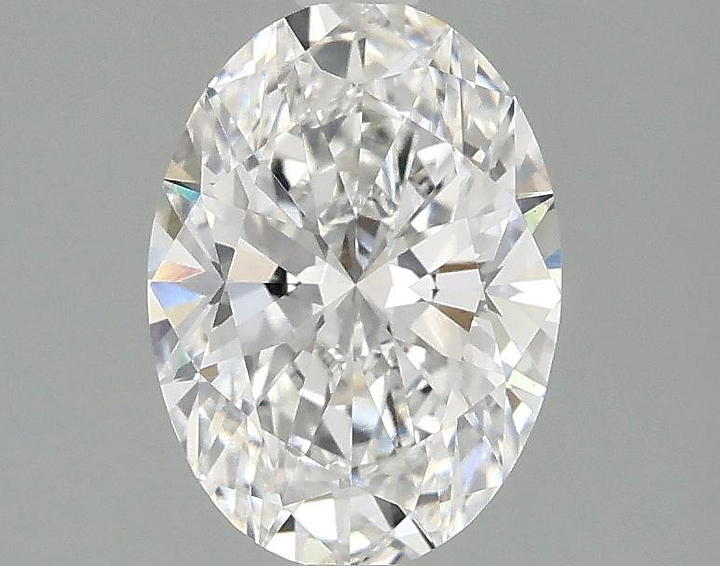 1.47 Carat Oval Shaped Ideal Cut VVS2 IGI Certified Lab Grown Diamond