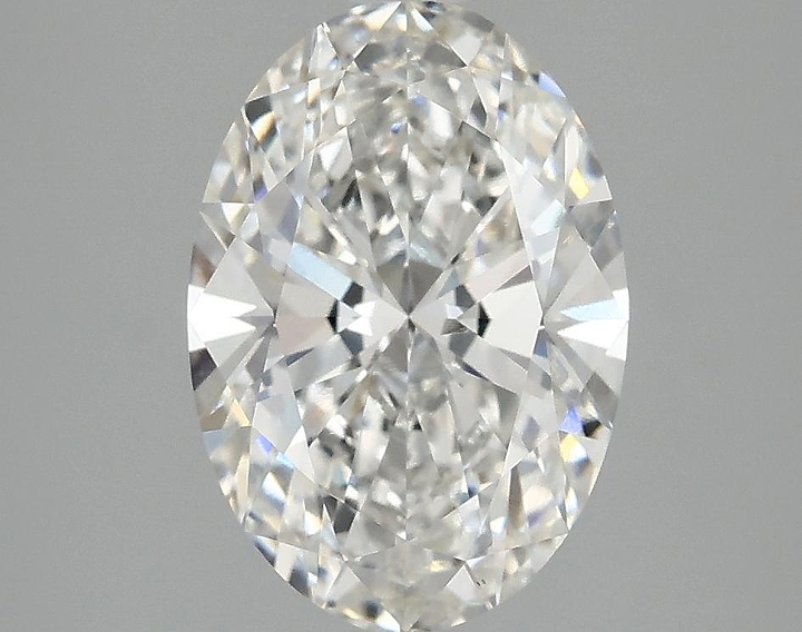 2.5 Carat Oval Shaped Ideal Cut VS1 IGI Certified Lab Grown Diamond