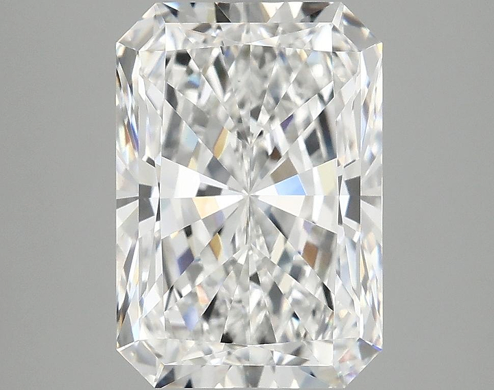 4.08 Carat Radiant Shaped Ideal Cut VVS2 IGI Certified Lab Grown Diamond