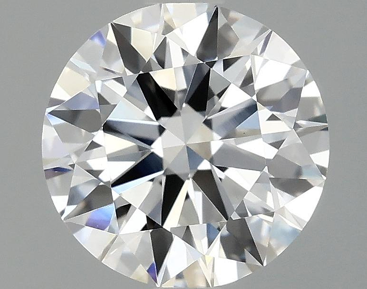 1.47 Carat Round Shaped Ideal Cut VVS2 IGI Certified Lab Grown Diamond