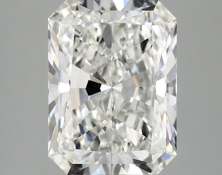 3.08 Carat Radiant Shaped Excellent Cut VVS2 IGI Certified Lab Grown Diamond