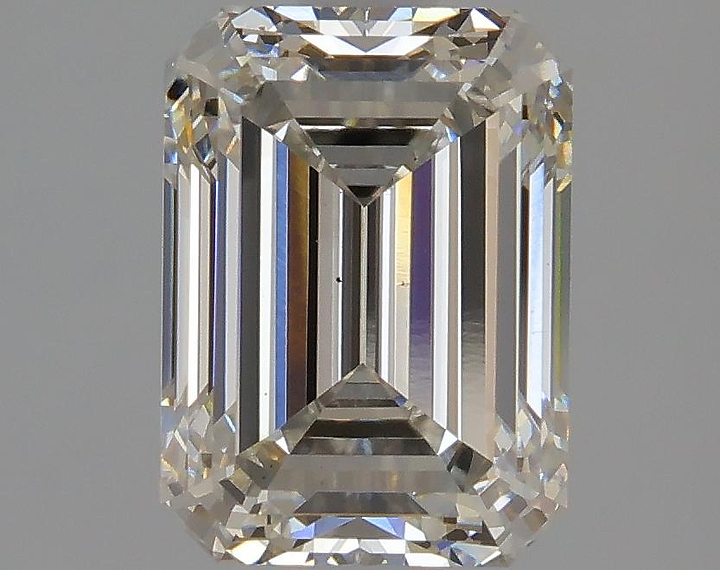 2.09 Carat Emerald Shaped Excellent Cut VS1 IGI Certified Lab Grown Diamond