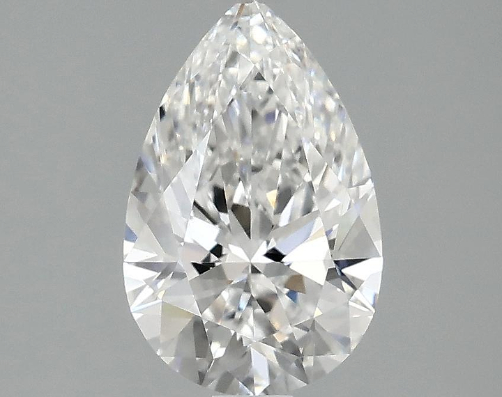1.59 Carat Pear Shaped Ideal Cut VVS2 IGI Certified Lab Grown Diamond