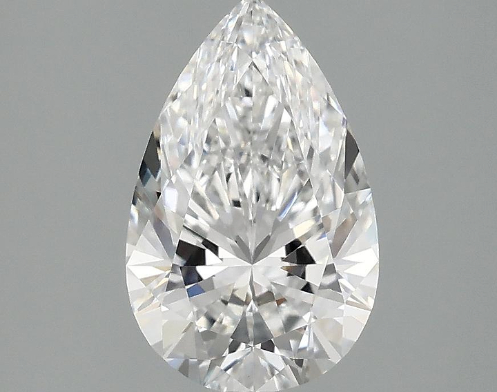 1.59 Carat Pear Shaped Ideal Cut VVS2 IGI Certified Lab Grown Diamond