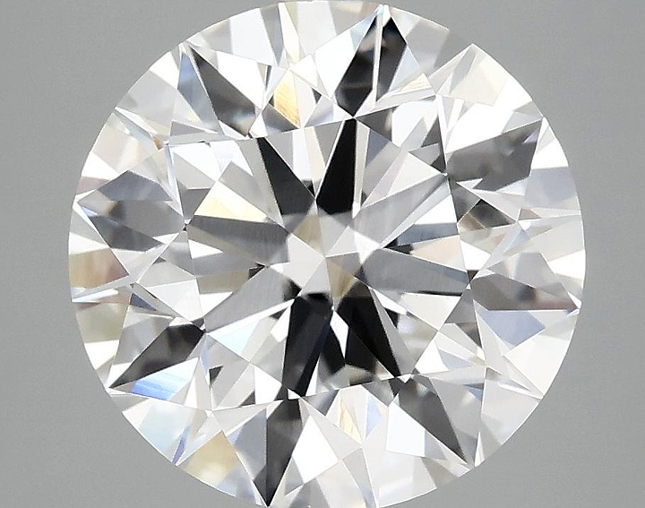 4.9 Carat Round Shaped Excellent Cut VS1 IGI Certified Lab Grown Diamond