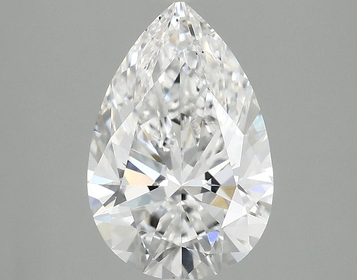 2.22 Carat Pear Shaped Excellent Cut VS2 IGI Certified Lab Grown Diamond