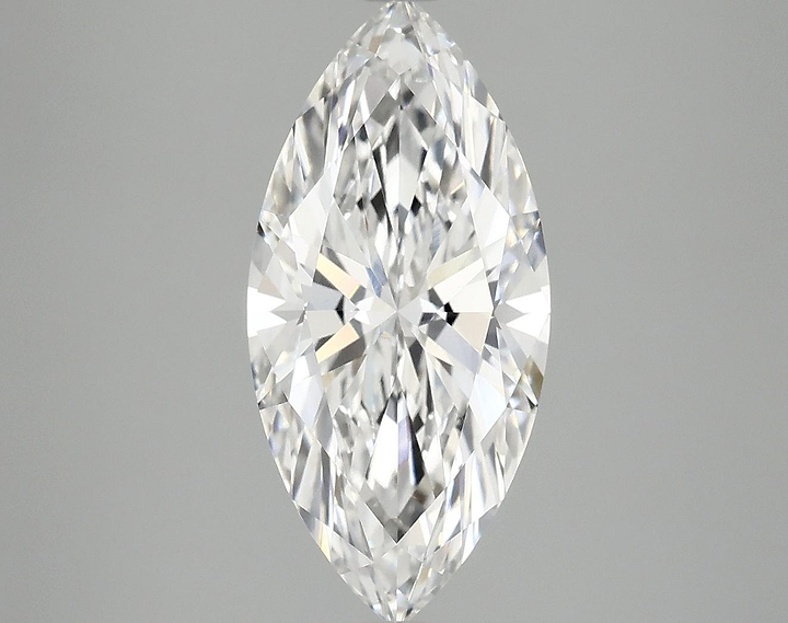 3.02 Carat Marquise Shaped Excellent Cut VVS2 IGI Certified Lab Grown Diamond