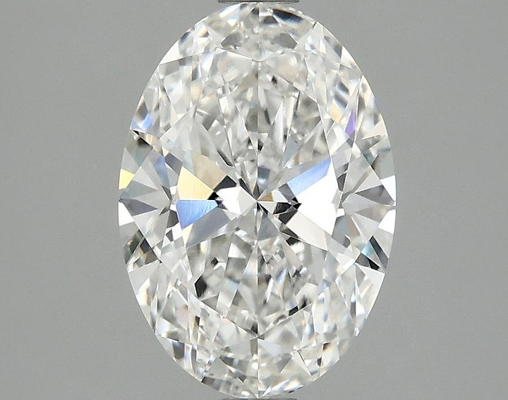 2.02 Carat Oval Shaped Ideal Cut VVS2 IGI Certified Lab Grown Diamond