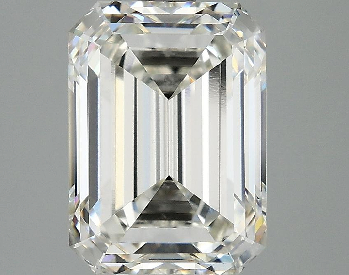 3.12 Carat Emerald Shaped Excellent Cut VS1 IGI Certified Lab Grown Diamond