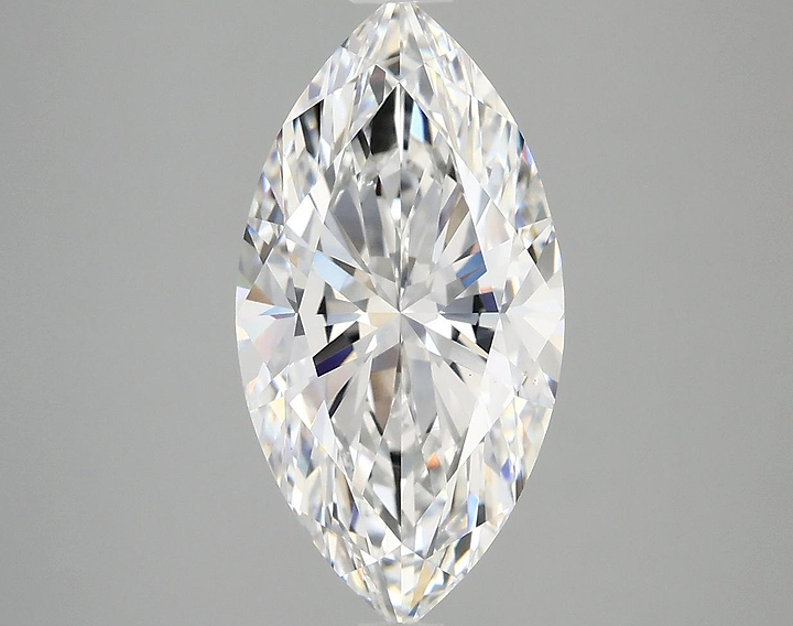 3.1 Carat Marquise Shaped Ideal Cut VS1 IGI Certified Lab Grown Diamond