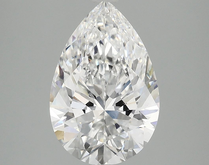 3.08 Carat Pear Shaped Excellent Cut VS1 IGI Certified Lab Grown Diamond