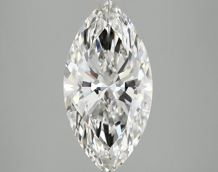 3.05 Carat Marquise Shaped Ideal Cut VS2 IGI Certified Lab Grown Diamond