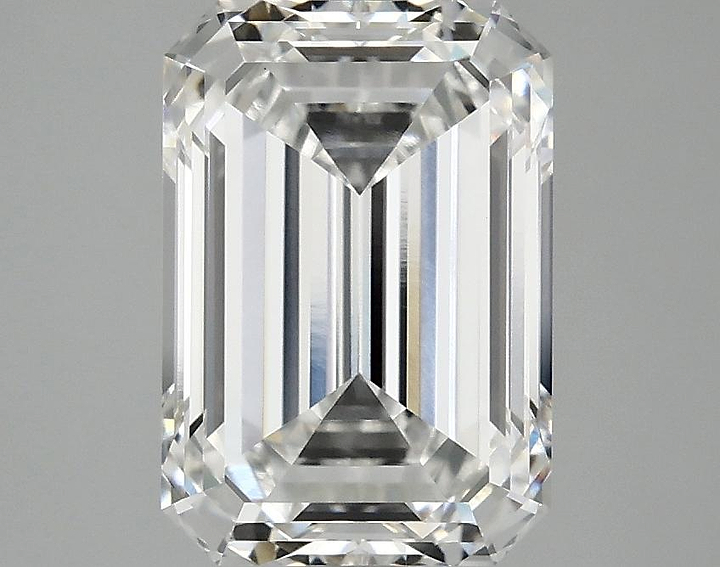 3.05 Carat Emerald Shaped Ideal Cut VVS2 IGI Certified Lab Grown Diamond