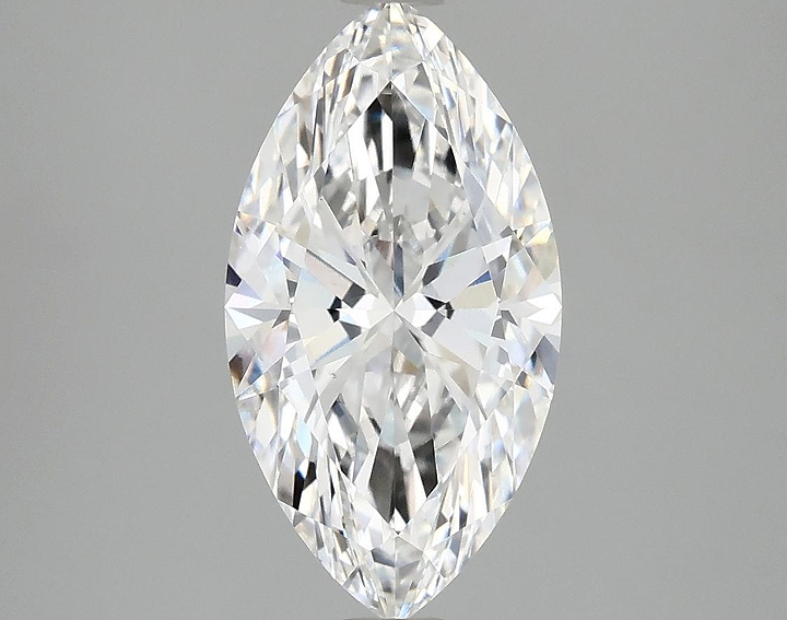 2.39 Carat Marquise Shaped Excellent Cut VS1 IGI Certified Lab Grown Diamond