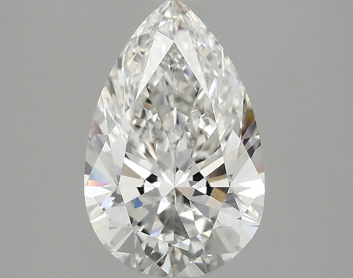 1.98 Carat Pear Shaped Ideal Cut VS1 IGI Certified Lab Grown Diamond