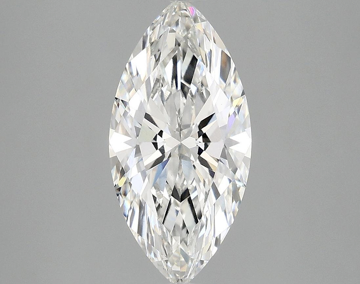 1.93 Carat Marquise Shaped Ideal Cut VS1 IGI Certified Lab Grown Diamond
