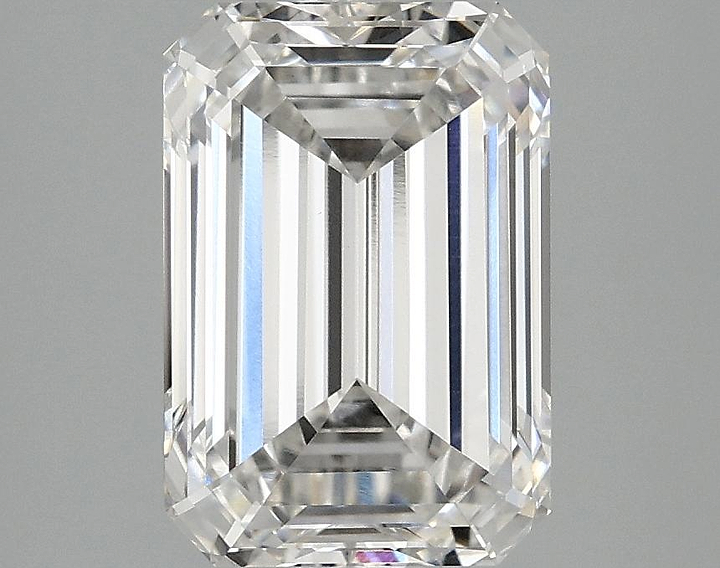 2.97 Carat Emerald Shaped Ideal Cut VVS2 IGI Certified Lab Grown Diamond