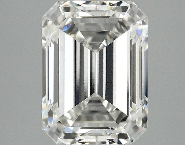 3.18 Carat Emerald Shaped Excellent Cut VVS2 IGI Certified Lab Grown Diamond
