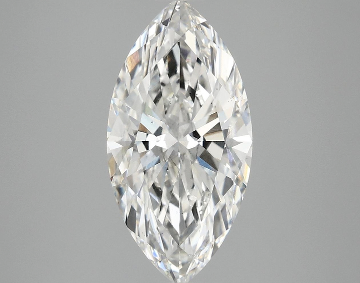 3.01 Carat Marquise Shaped Ideal Cut SI1 IGI Certified Lab Grown Diamond