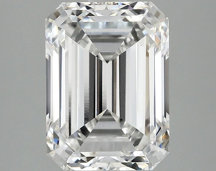 3.1 Carat Emerald Shaped Excellent Cut VS1 IGI Certified Lab Grown Diamond