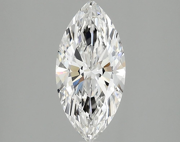 1.39 Carat Marquise Shaped Excellent Cut VS1 IGI Certified Lab Grown Diamond