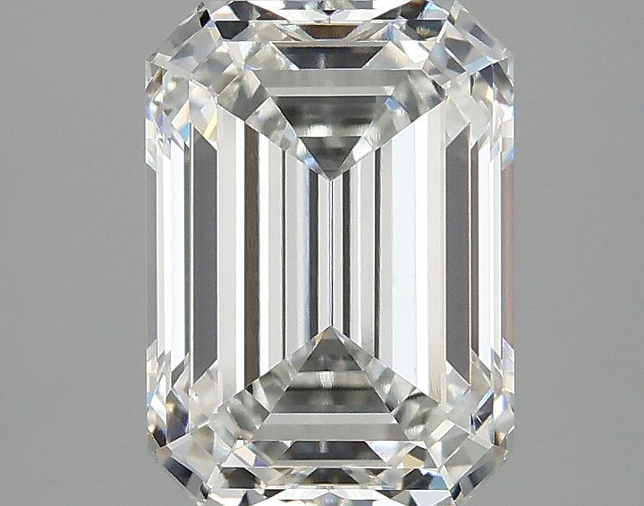 2.97 Carat Emerald Shaped Excellent Cut VS1 IGI Certified Lab Grown Diamond