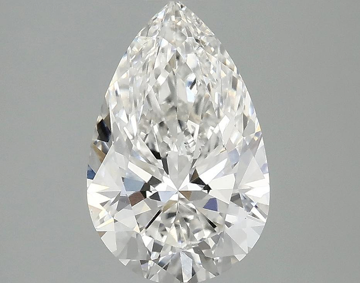 2.0 Carat Pear Shaped Ideal Cut VS2 IGI Certified Lab Grown Diamond