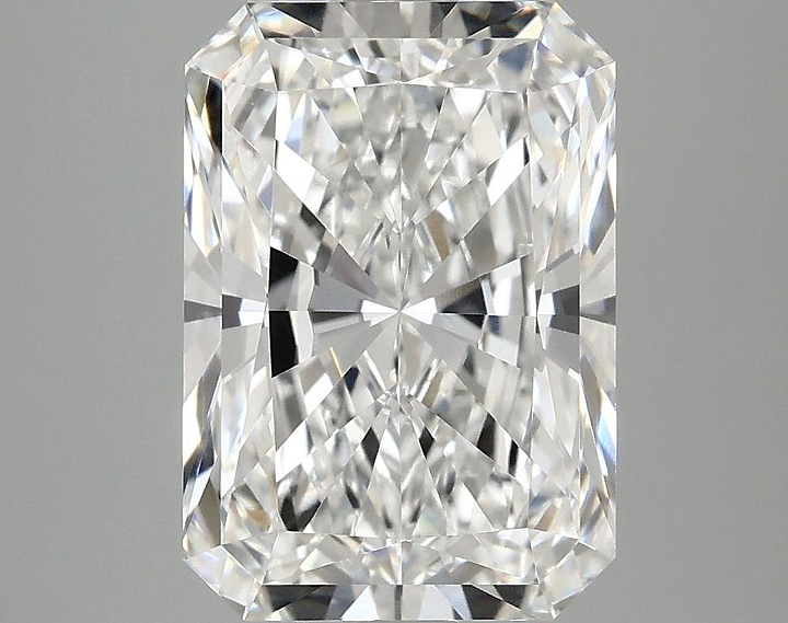 4.02 Carat Radiant Shaped Ideal Cut VVS2 IGI Certified Lab Grown Diamond