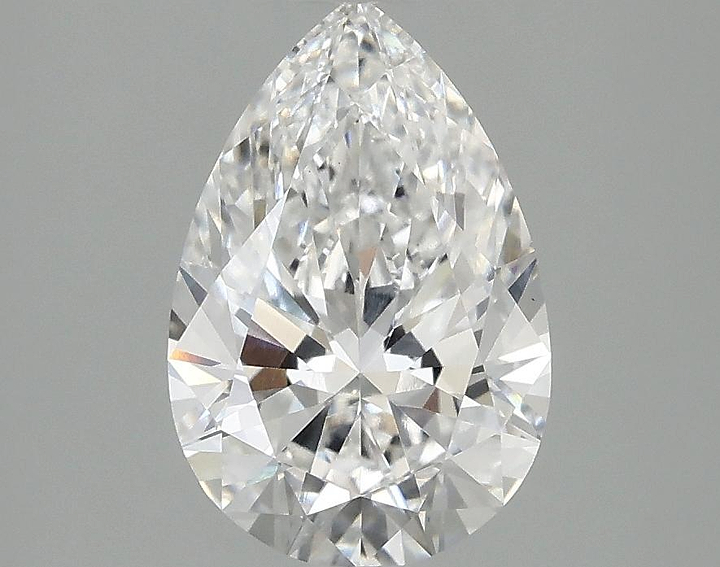 1.9 Carat Pear Shaped Excellent Cut VVS2 IGI Certified Lab Grown Diamond
