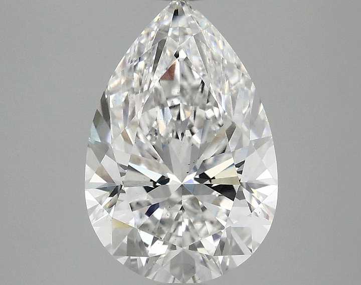 3.07 Carat Pear Shaped Excellent Cut VS2 IGI Certified Lab Grown Diamond