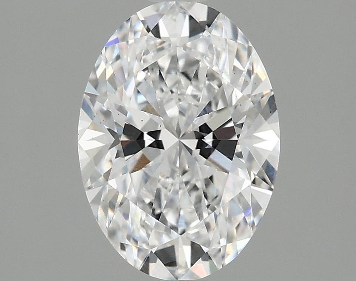 1.55 Carat Oval Shaped Ideal Cut VS2 IGI Certified Lab Grown Diamond