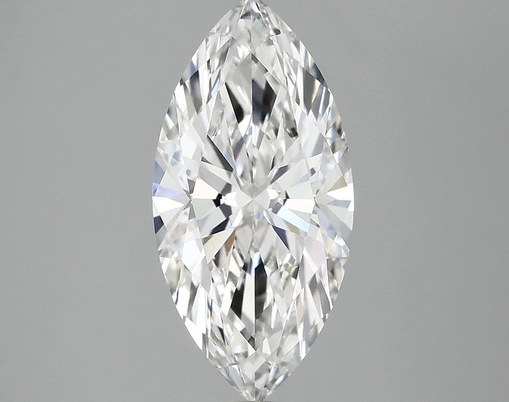 2.0 Carat Marquise Shaped Ideal Cut VVS2 IGI Certified Lab Grown Diamond