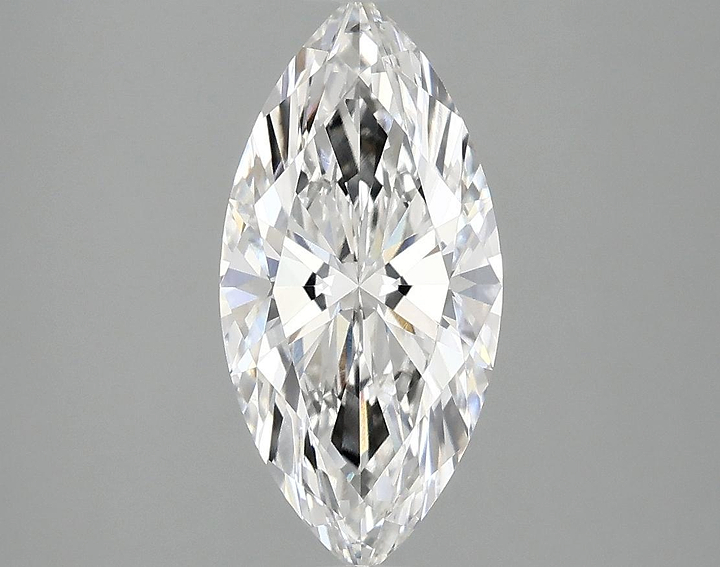 1.83 Carat Marquise Shaped Excellent Cut VS1 IGI Certified Lab Grown Diamond