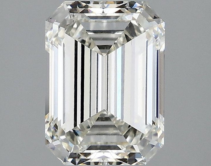 2.1 Carat Emerald Shaped Excellent Cut VS1 IGI Certified Lab Grown Diamond